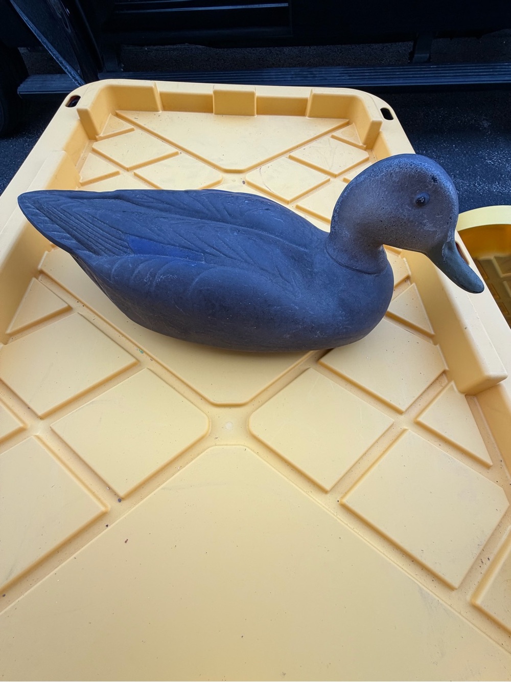 Antique HERTERS Decorative Duck Decoy - Brown